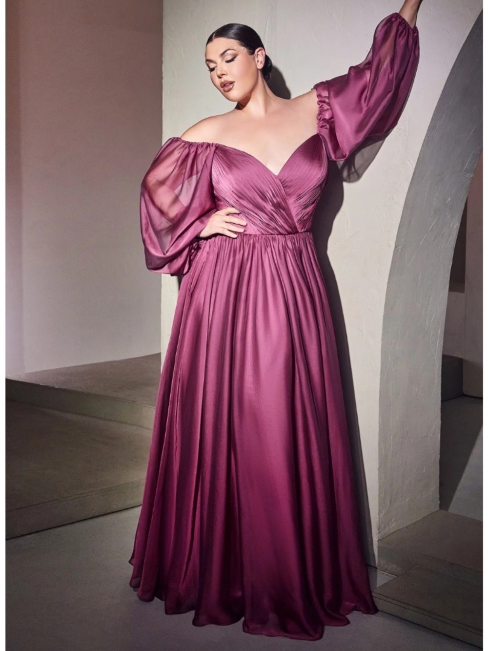 Plus Size LaDivine CD243C Rouge NWT